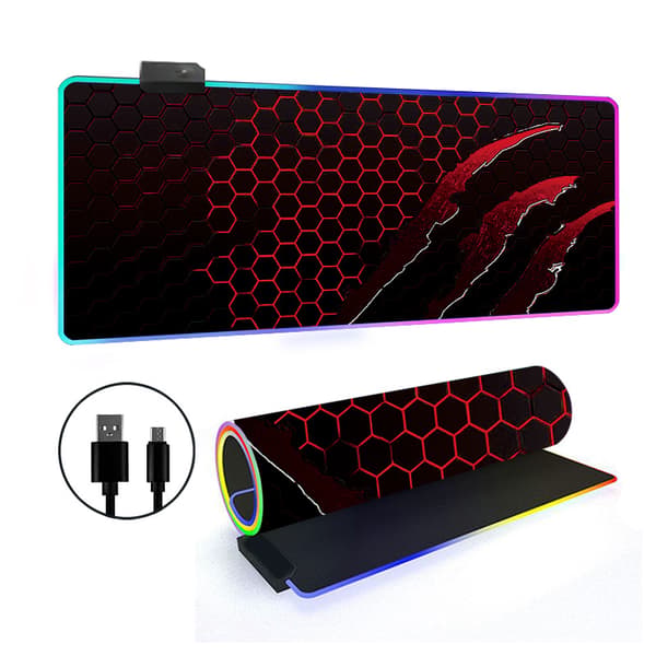 Musematte - Med Rgb 14 Lysmodus Sklisikker Base (Stil 27, 300*700*3Mm)
