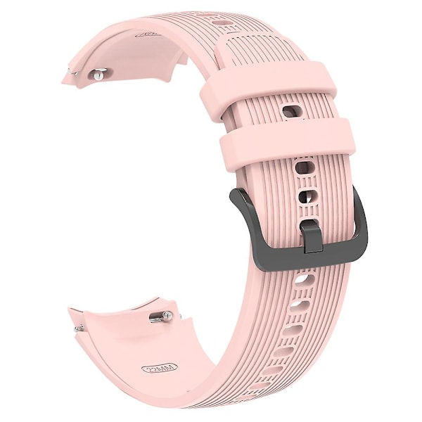 Mjuk silikonersättningsrem för Oppo Watch X, justerbart armband Rose Pink