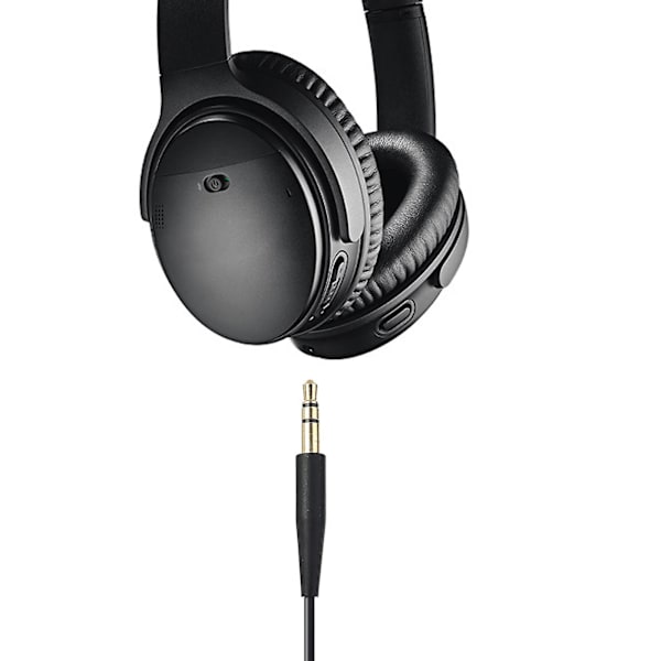 För -bose Quiet Comfort 25 Qc25 Qc35 Soundtrue Oe2 Oe2i Ae2 Ae2i hörlurar 2,5 mm till 3,5 mm -ljudkabel