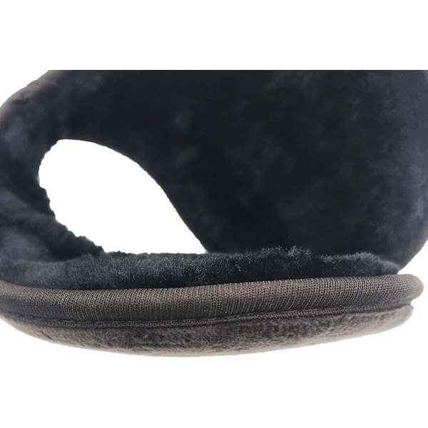 Öronvärmare/Öronmuffar 2 st Mjuk Plysch Fleece Utomhus Öronskydd Kall Vinter Öra