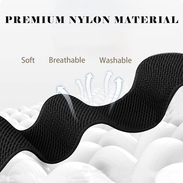 Elastisk rem til Galaxy Watch 7/6/5/4 40mm 44mm/5 Pro rem 45mm/Watch 6/4 Classic remme 46mm 42mm 47mm 43mm/FE Mænd/Kvinder, Ingen mellemrum One Click Nylon