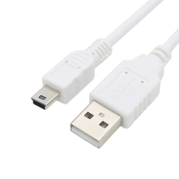 För Sony Walkman Nwz-e383 USB Dataöverföring Laddare Kabel Vit