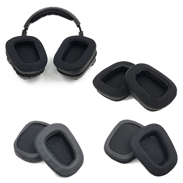 Premium øreputer for G633 G933 hodetelefoner C