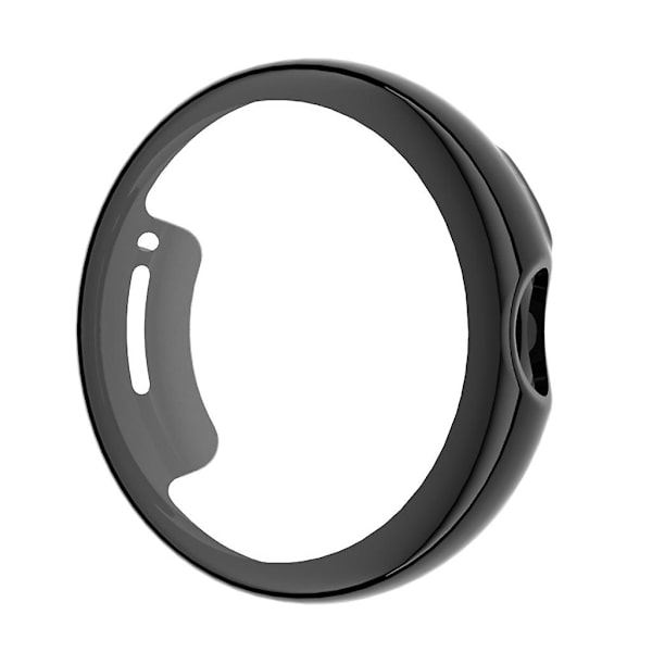 Bumper-skyddande fodral skärmskydd för Pixel Smartwatch dammtät Tpu-skal Black