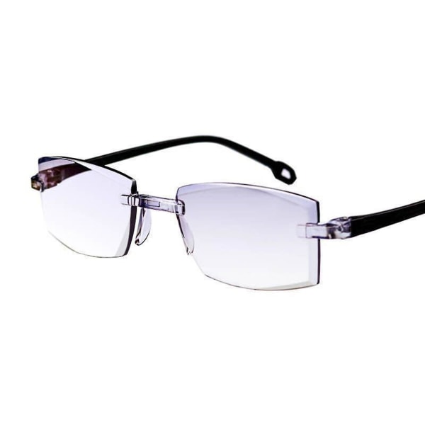 Safir Hög hårdhet Anti-ögonbelastning Mode Blåljusblockerande glasögon Läsglasögon för män-ksize glasses power - 150