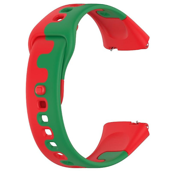 Ersättningsband Smartwatch Mjuk andningsrem Passform för Watch3 Lite Active Red green