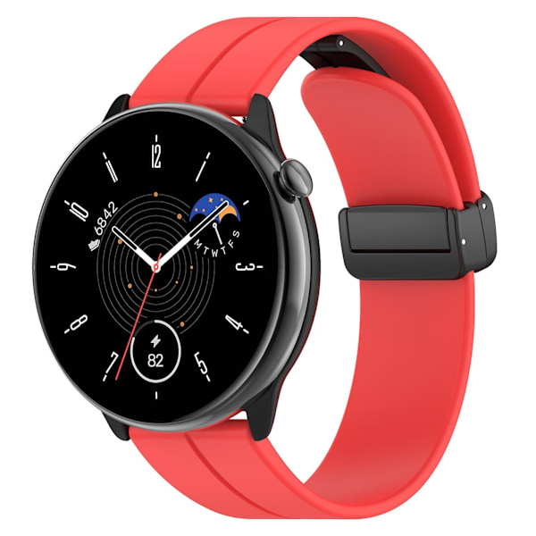 Fold Clasp Silikonrem for Amazfit GTR Mini Red