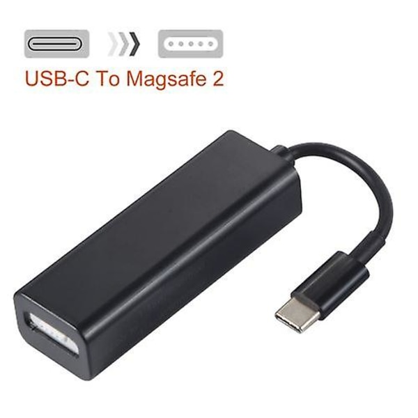 USB C Type-c - Magsafe 2 -sovitin 45w 60w 85w magneettinen T-kärki / L-kärki lähtövirran power Macbook Pro 12 13 15 Ac1931