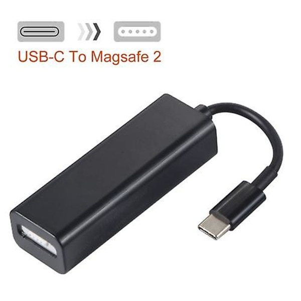 Usb C Type-c til Magsafe 2 Adapter 45w 60w 85w Magnetisk T-tip / L-tip Output Power Converter Til Macbook Pro 12 13 15 Ac1931