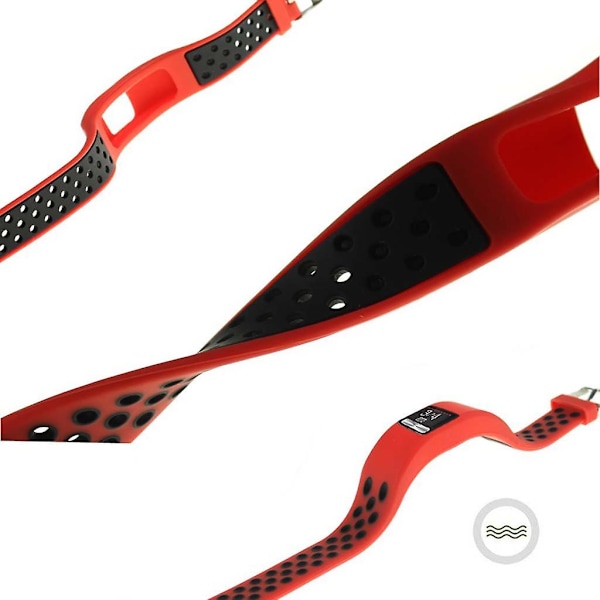 Silica Armband Bälte för vivofit 4 Sport Watch Soft Strap Loop Armband