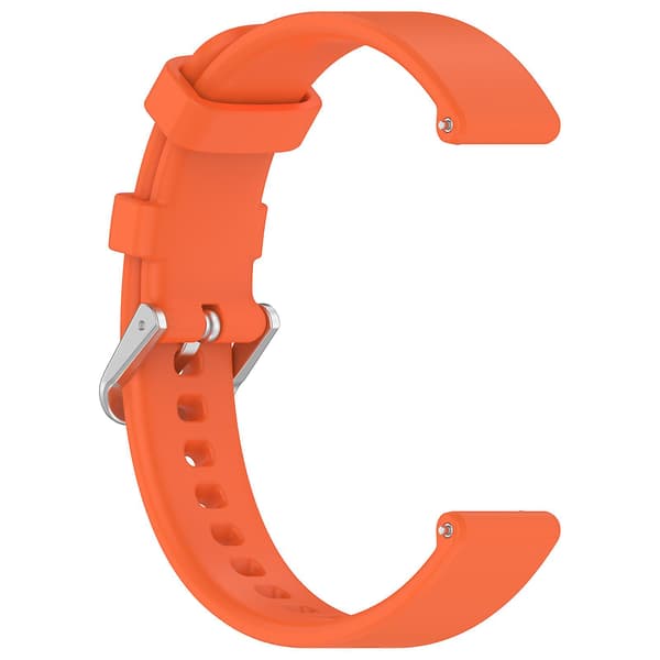 For Garmin Lily 2 Silikonurrem 14mm Vanntett Myke Erstatningsstropper Orange