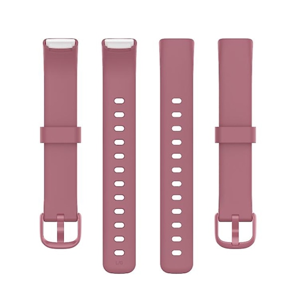Til Fitbit Luxe Silicone Color Buckle Watch Band XMK Pink