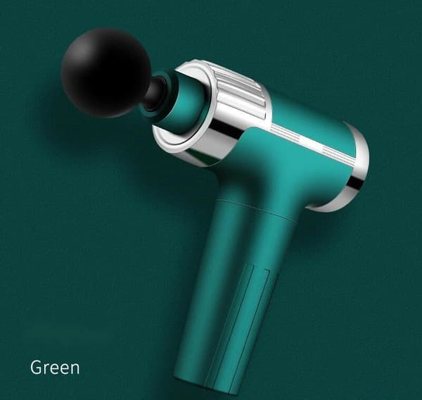 Massager 30 hastigheder, perkussion dyb vævsmuskel vibrerende afslappende (grøn) Green