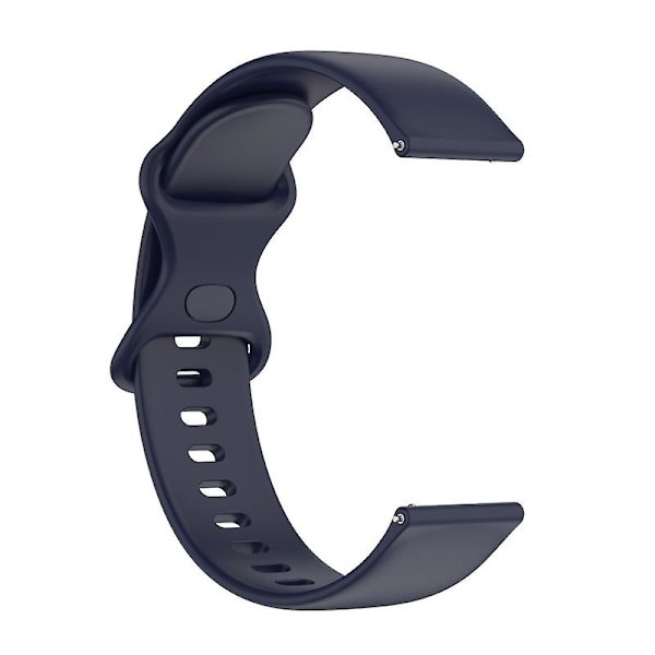 För AmazfitBip3 Watch Silikon Loop Strap Armband Svettsäker Modearmband Deep blue
