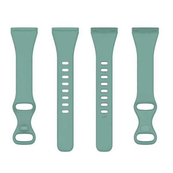 Til Fitbit Versa 4 / Versa 3 / Sense TPU-urrem S Pine Needle Green