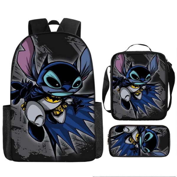 Stitch Anime -reppusetti 3 osaa lounaskassin ja penaalin kanssa (22)