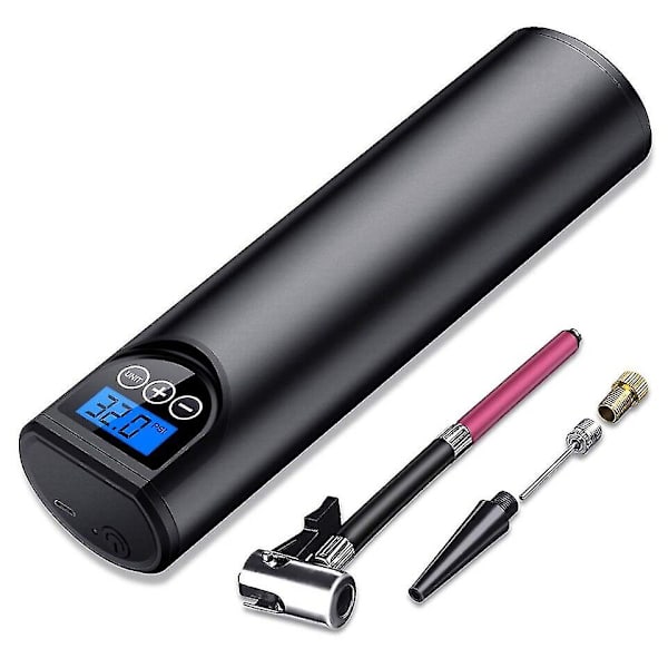Digital Tire Inflator Bærbar Automatisk Pumpe Trådløs Lcd Air Compressor