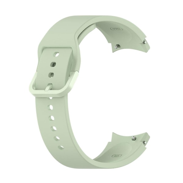 Mjuk rem för Watch 6/4Classic Watch 5Pro Ersättningsarmband med snabbkoppling Light green S