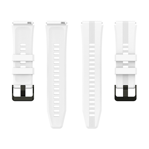 Honor Watch GS 4:lle pehmeä silikonihihna 22 mm:n vaihtoranneke - tummanvihreä White
