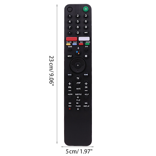 Universal stemmestyring med stemmesøgning og mikrofon til Smart Android TV'er