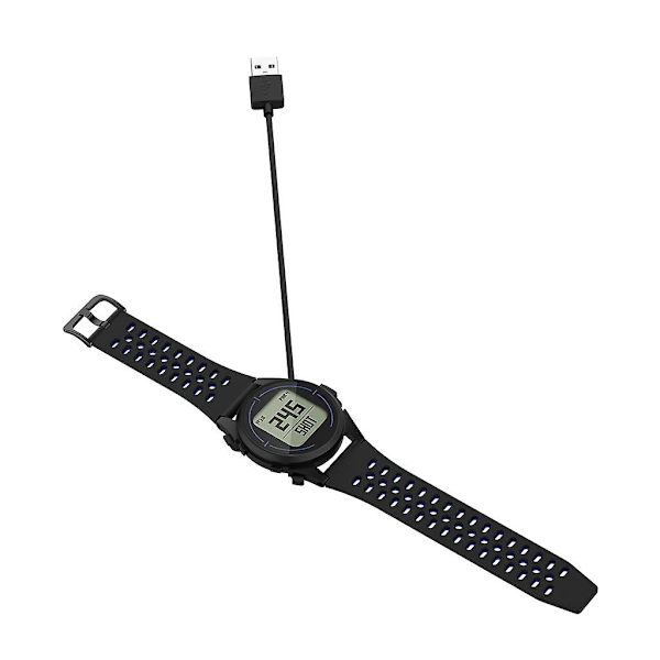 Fit For Excel Golf Gps Smartwatch Letvægts Oplader Strømadapter Ledning Sort