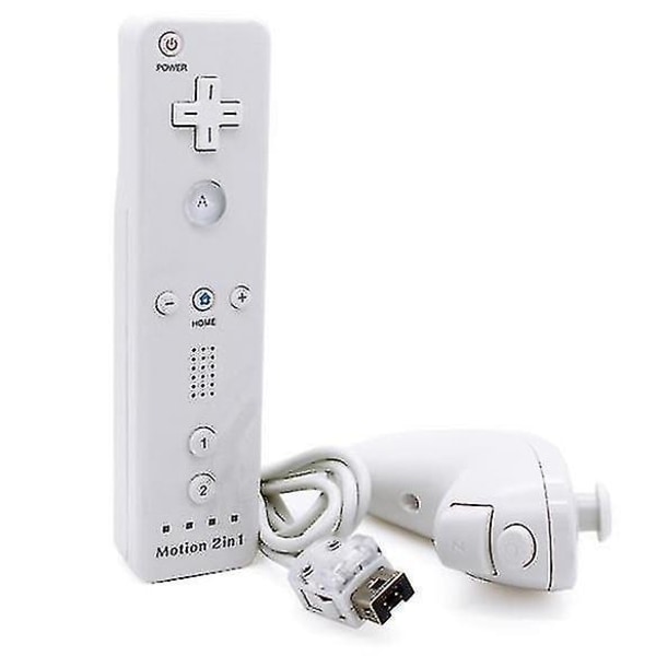 Wii Controller-sæt Motionplus, Bulk White
