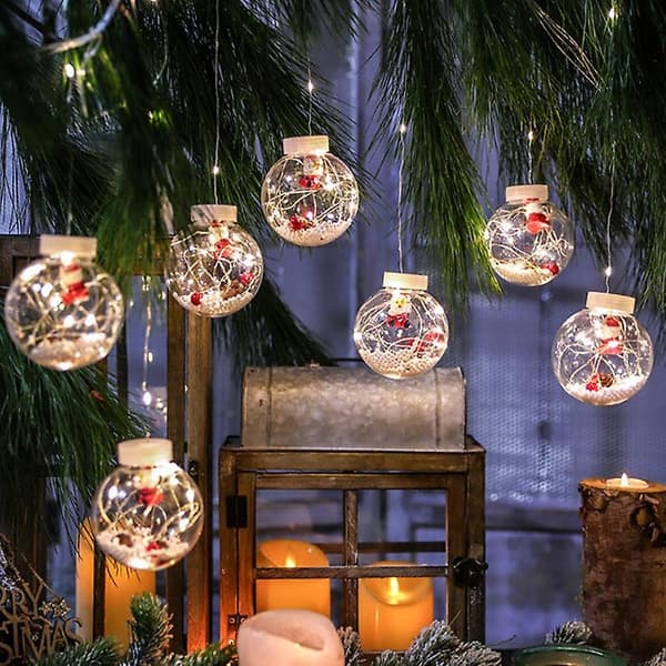 Juletrelys Julekuledekorasjon