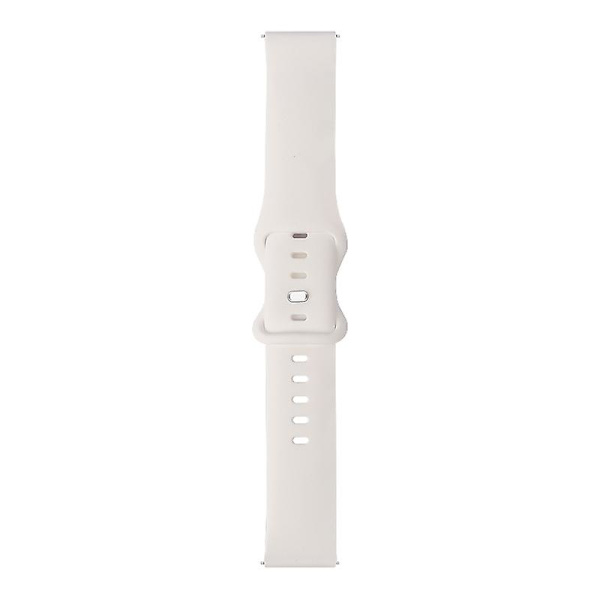 Til Huawei Watch Gt 2 42mm Silikonerem Til Huawei Watch Gt 2 42mm White