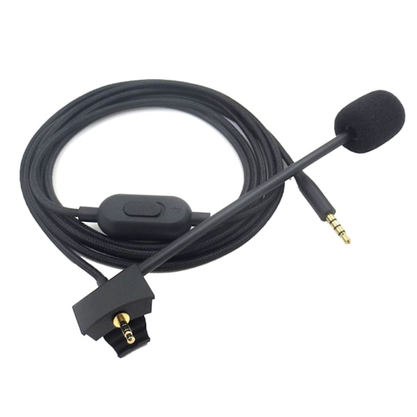 Hållbar spelheadsetkabel med brusreducering för Qc35ii-hörlurar