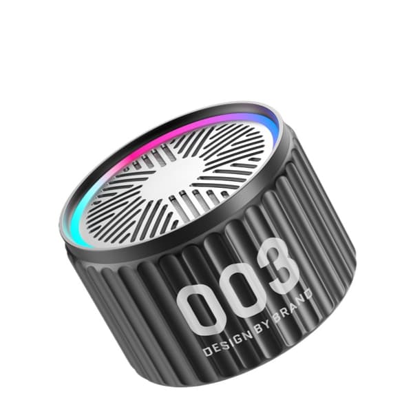 Bluetooth 5.2 Metall Subwoofer (Svart)