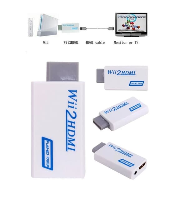 Sovitin - Full HD 1080P HDMI, Nintendo Wii U:lle
