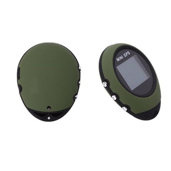 Lykkelig mini håndholdt GPS-navigasjonsmottaker Bærbar utendørs fotturer Elektronisk lengde- og breddegrad Høydenavigering