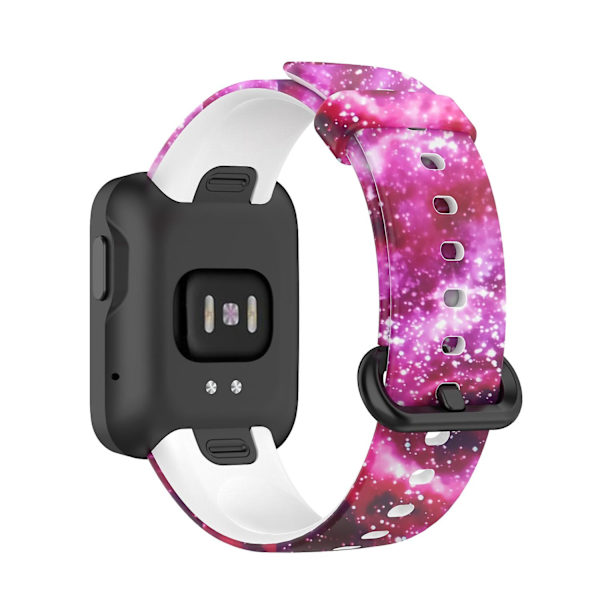 Mønstret printet urrem i silikone, justerbar smart watch rem til Xiaomi Redmi Watch/Mi Watch Lite Multicolor J Other Xiaomi Models