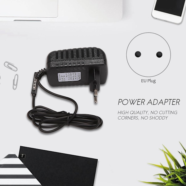 Universal Europa-oplader AC 12V2A sektoradapter til RT Pro 2-tablet