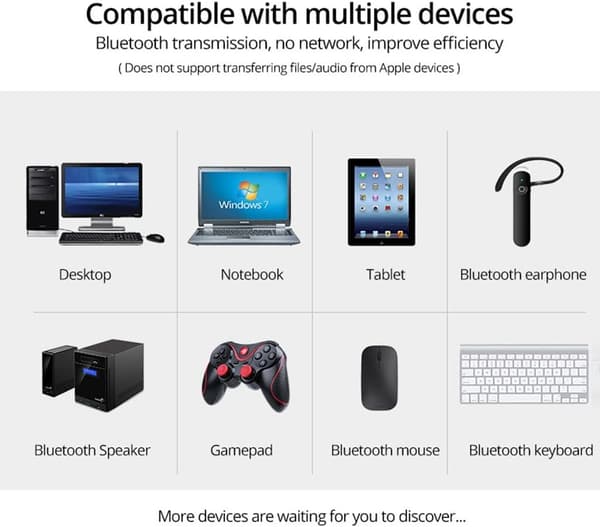 Bluetooth USB 5.0 -sovitin