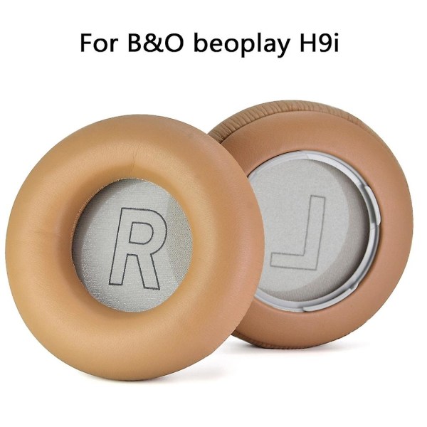 Støvtætte ørepuder Øreværn til B&o Beoplay H9i hovedtelefonærmer med spænde Dark brown