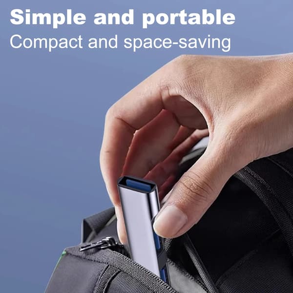 Sovitin - USB-keskitin Multiport, sivu 4-in-1 langaton USB 3.0 telakointiasema (hopea)
