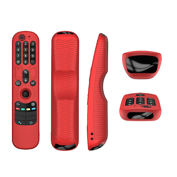 Fjärrkontrollskydd för TV Magic Remote AN-MR21GC / MR21N / MR21GA Red