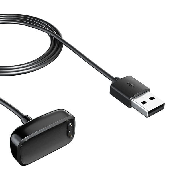 Lader kompatibel for Fitbit Charge 5, erstatning for USB-laderadapter Ladeledning Ladekabel for Charge5 Advanced Fitness & Health Tracker (2-p) 1 Pack