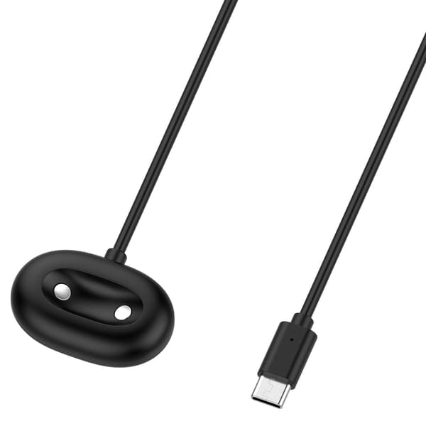 Lader for Google Pixel Watch4 41mm 45mm, USB-grensesnitt (kompatibel) Black USB-C