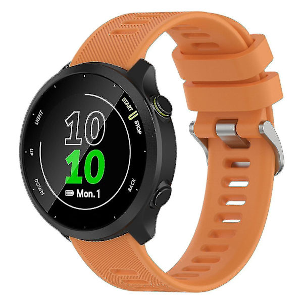 Håndledsremme til Samsung Galaxy Watch6 40mm 44mm/Watch6 Classic 43mm 47mm/Watch 5 40mm 44mm/5 Pro 45 Orange, Orange I Samsung Galaxy Watch 5