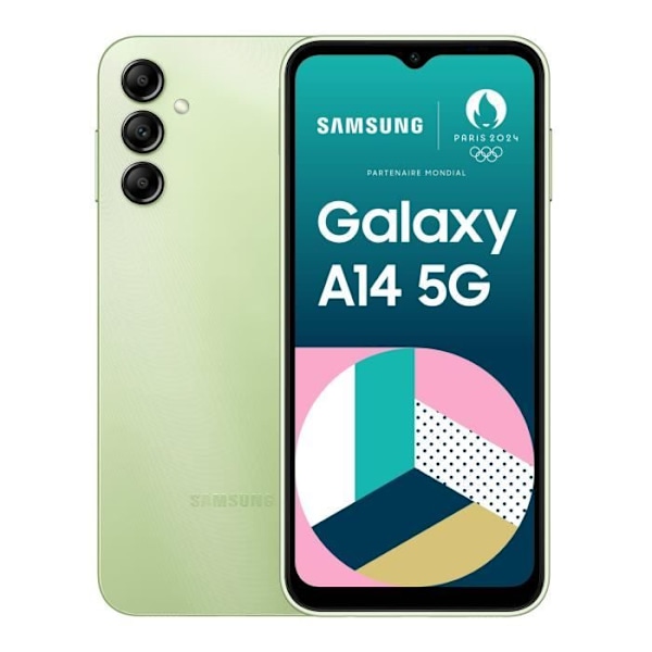 SAMSUNG Galaxy A14 5G Lime 64 Gt Grön