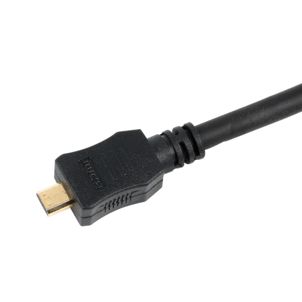 SiGN HDMI till Micro-HDMI Kabel 4K, 5m - Svart Svart