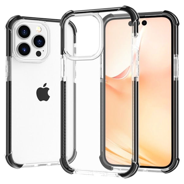 2-in-1 iPhone 14 Pro mobilskal - Transparent Transparent