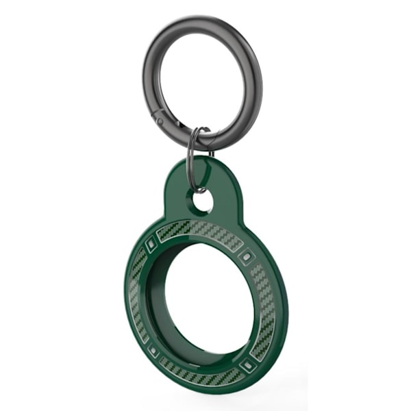 AHASTYLE WG40 Apple AirTag Skal med Ringspänne - Grön Grön