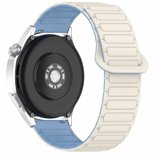 Huawei Watch GT 5 Pro 42mm etc. Klockband 18mm - Vit Vit