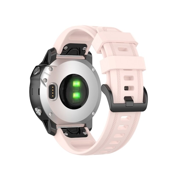 Garmin Fenix 7S/6S/6S Pro/5S/5S Plus Klockarmband i silikon - Rosa Rosa