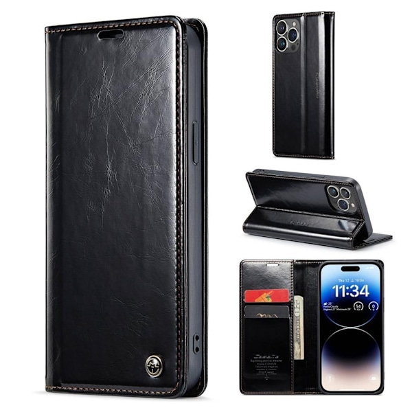 CASEME 003 Series iPhone 14 Pro fodral - Svart Svart