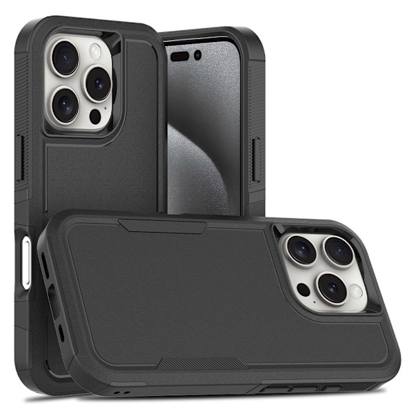 iPhone 16 Pro 2-i-1 Skal - Svart Svart