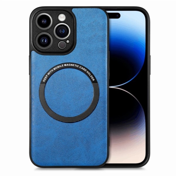 iPhone 15 Pro Max Skal med MagSafe Support - Blå Blå